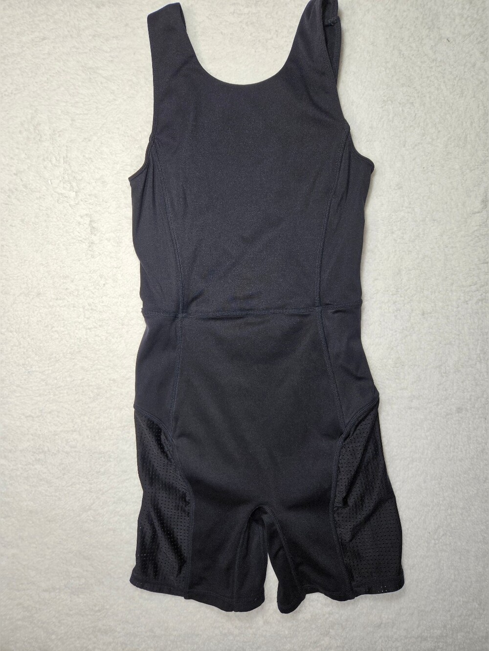 Fabletics Brianna Oneise Motion 365+ Open Back Short Jumsuit